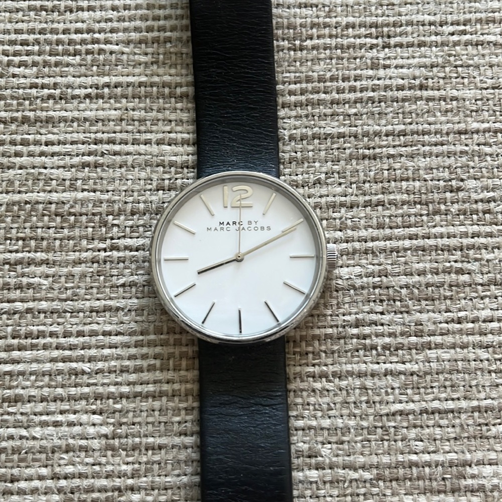 Marc by Marc Jacobs Leather Watch